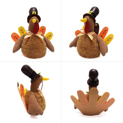 لطيف عيد الشكر ديكور تركيا أفخم الحلي اليدوية هدايا gobbler خريف الخريف الحصاد محشوة تركيا دمية مزرعة ديكورات الطاولة الداخلية in Kuwait