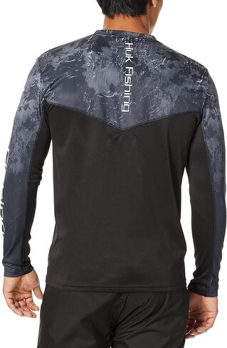 قميص Huk الرجالي Standard Icon X Camo بأكمام طويلة لصيد السمك، Boca Grande، X-Large in Saudi Arabia