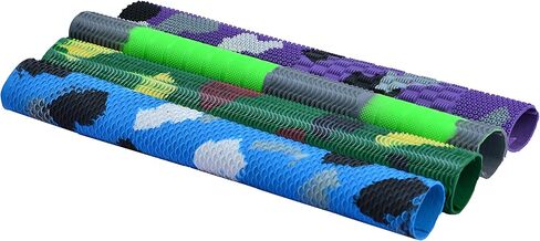 مقابض مضرب الكريكيت - مطاط متين يعزز الأداء - توسيد إضافي وامتصاص ممتاز للصدمات لتحسين الراحة والتحكم - مصابيح عالمية - عبوة من 4 قطع in Kuwait