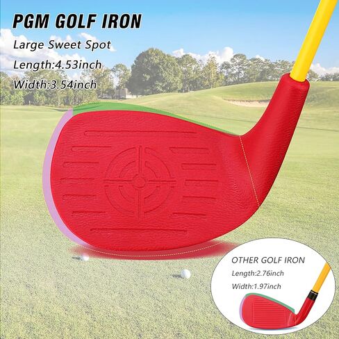 PGM Children's Golf Club Iron for Boys and Girls,Large Sweet Spot Design Suit for Beginners in Kuwait