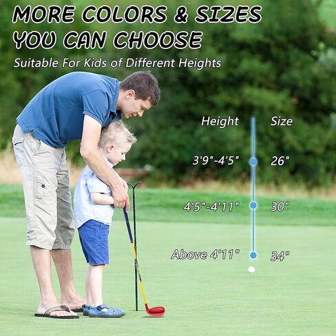 PGM Children's Golf Club Iron for Boys and Girls,Large Sweet Spot Design Suit for Beginners in Kuwait