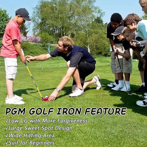 PGM Children's Golf Club Iron for Boys and Girls,Large Sweet Spot Design Suit for Beginners in Kuwait