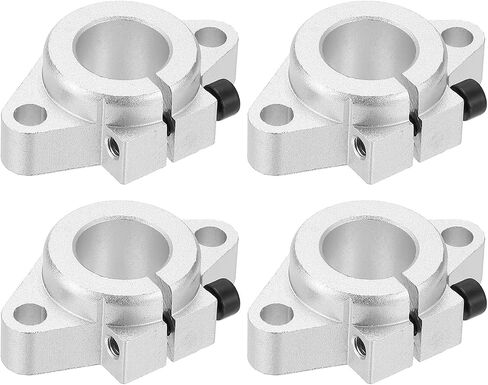 PATIKIL SHF13 Aluminum Linear Motion Rod Rail Clamping Guide Support, 4 Pcs for 13mm Dia Shaft in Saudi Arabia