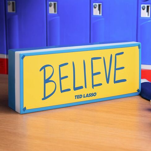 Paladone Ted Lasso Believe Light Room Decor | Officially Licensed Netflix TV Series Wall Décor in Saudi Arabia