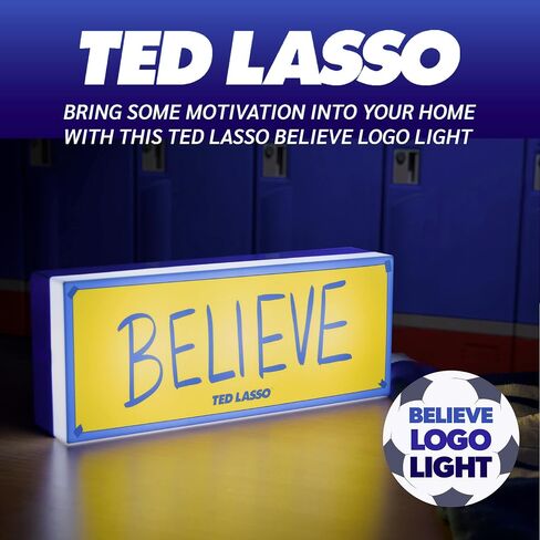 Paladone Ted Lasso Believe Light Room Decor | Officially Licensed Netflix TV Series Wall Décor in Saudi Arabia