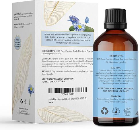 زيت الليمون العطري أفاترا للبشرة والعلاج العطري | زيت عطري طبيعي وغير مخفف للناشر والتنظيف المنزلي | زيت عطري من الدرجة العلاجية مع قطارة زجاجية - 3.38 أونصة سائلة in Saudi Arabia