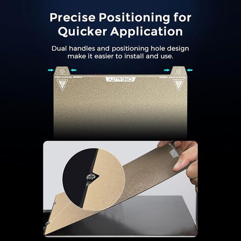 Creality Official Double-Sided Build Plate, Smooth PEO + Textured PEI 235x235mm Magnetic Bed Plate Surface Flexible Removable for Ender 3 S1/3 S1 Pro,Ender 3 V3 SE/KE,CR-10 SE,Ender 5 S1,K1,Ender 3 in Saudi Arabia
