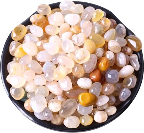 Polished Amethyst Crystals 0.62lb Natural Gemstones Crystal Bulk Tumbled Polished Stones Irregular Rocks Chakra Colorful Crystal Vase Filler Decoration Energy Reiki Beginners Birthday Gifts in Saudi Arabia