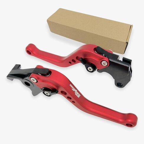 استبدال CNC دقيق لسوزوكي SV650 SV650S SV 650 1999-2022 ملحقات الدراجات النارية قابلة للتعديل قابلة للطي وقابلة للتمديد (SV650/X 2016-2023، أسود) in Saudi Arabia