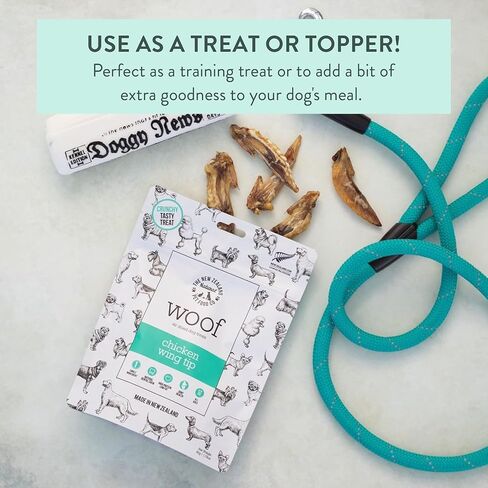 The New Zealand Natural Pet Food Co WOOF Freeze Dried Dog Treats - Lamb Green Tripe, High Protein, Large & Small Dog, Topper or Dog Treat - 1.4 oz in Saudi Arabia