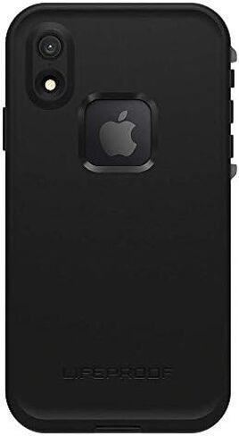 حافظة Lifeproof FRĒ SERIES المقاومة للماء لهاتف iPhone Xr - عبوة البيع بالتجزئة - الأسفلت (أسود/رمادي داكن) in Kuwait