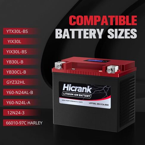 YT7B-BS Lithium 12V 4Ah 240CCA LiFePO4 Motorcycle Battery, Powersports Battery for Honda KTM Yamaha Harely, Lithium Ion Battery Fit ATV, UTV, Scooter, Motocross, Lawn Mower, Jet Ski, Motorboat in Saudi Arabia