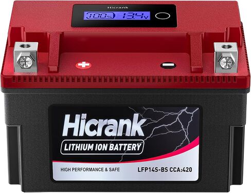 YT7B-BS Lithium 12V 4Ah 240CCA LiFePO4 Motorcycle Battery, Powersports Battery for Honda KTM Yamaha Harely, Lithium Ion Battery Fit ATV, UTV, Scooter, Motocross, Lawn Mower, Jet Ski, Motorboat in Saudi Arabia