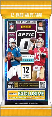 2023 بانيني دونروس أوبتيك فوتبول NFL Trading Card Fat Pack in Saudi Arabia
