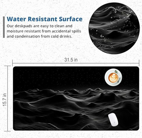 Large Extended Mouse Pad with Superior Micro-Weave Cloth, Inspirational Quote Mouse Pads for Desk,Waterproof Non-Slip Rubber Base Mousepad Desk Mat for Office/Home/Desktop,Pink Mouse Pad for Women in Saudi Arabia
