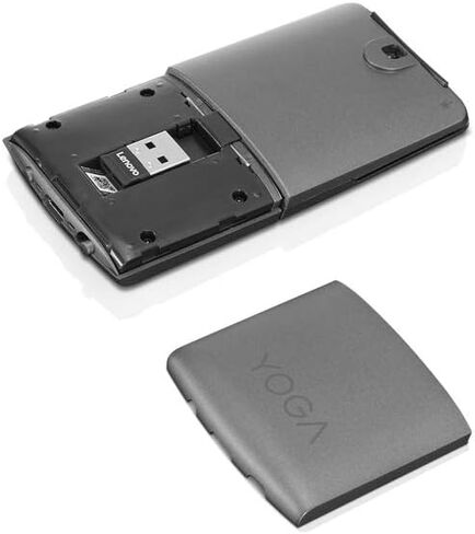 ماوس لينوفو يوجا برو، بلوتوث، قابل لإعادة الشحن عبر USB-C، بلوتوث ثنائي الوضع، 6 أزرار، تصميم لليد اليمنى، تصميم مريح، أزرار قابلة للبرمجة، عجلة تمرير معدنية ثنائية الاتجاه، لون أزرق مخضر in Kuwait