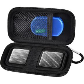 Case for KardiaMobile 1L 6L Personal EKG Monitor, Storage Holder Fits for Sec Portable Heart Rate Monitor, Cardiac Mobile Heart Monitor Bag Organizer（Pill Box Included）(Box Only) (Orange) in Kuwait