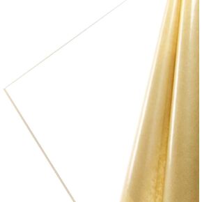 Clear Acrylic Plexiglass Sheet - 1/4" Thick - 24" x 36"