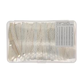 170 Values x 25 Pieces, Total 4250 Pieces, 0603 1% SMD Surface Mount Thick Film Chip Resistor Kit