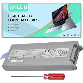 New CF-VZSU46 CF-VZSU46U Laptop Battery for Panasonic Toughbook CF-30 CF-31 CF-53 CF-VZSU46S CF-VZSU46R CF-VZSU46AU CF-VZSU71U CF-VZSU72U CF-VZSU1430U 10.65V/8.55Ah 9cell