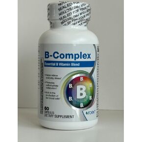 Roex Vitamins | B-Complex | 8 B Vitamins | Biologically Active Forms | Brain & Heart Health | Cellular Energy Metabolism | Immune Support | 60 Count