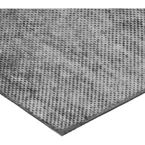 USA Sealing BULK-RS-HFR60-219 لوح مطاطي مقوى بنسيج Buna-N عالي القوة، بدون لاصق، 60 أمبير، ارتفاع 1/16 بوصة، عرض 6 بوصة، طول 6 بوصة in Saudi Arabia
