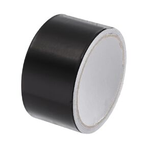 uxcell Aluminum Foil Tape 2 Inch x 10 Yards Black High Temperature Tape for HVAC, Sealing, Patching Hot and Cold Air Ducts 1 Pcs