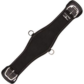 Classic Equine Featherflex Roper Cinch, Black, 32-inch