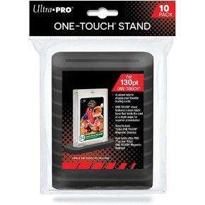 ONE-Touch Stand 130pt 10-Pack - Great Trading or Sport Card Single Display Stand for Your One Touch to Show Off to Friends and Family