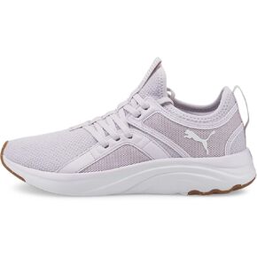 PUMA mens Softride Sophia Eco Wn's Running Shoe, Puma Black-puma Team Gold-marshmallow, 6.5 US