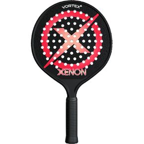 Xenon Vortex+ Platform Tennis Paddle | Oversize Head | Even Balance Point | Handle Weighted | Medium Firmness Foam Core | Power and Control | 4.25" Grip