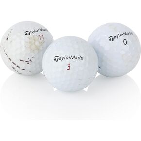 Used Golf Balls for Taylormade Mix (Distance +, RBZ, Penta Series, Other Models) - Fair Condition (3A)