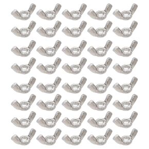 316 Stainless Steel Butterfly Wing Nuts (M8, 50)