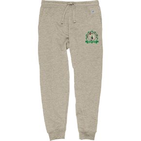 Blue 84 Men's Standard NBA Officially Licensed Sweatpants Jogger Oatmeal
