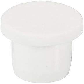 30 Pcs Silicone Stoppers, 12mm Round Hole Plugs, White Silicone Plugs, Insert End Caps for Bottle Jar Furniture