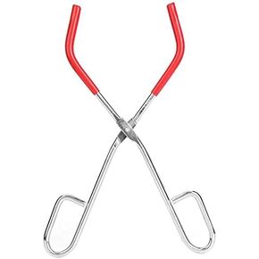 Beaker Clip Lab Stainless Beaker Clip Laboratory Cup Beaker Clip Pliers Tool Cup Beaker Clip Pliers Tool for Chemical Teaching Instrument Length 26cm / 10.2in