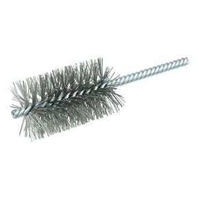 Weiler 21413 1-1/2" Power Tube Brush, 014" Stainless Steel Fill, 2-1/2" Brush Length, Made in The USA (Pack of 10)