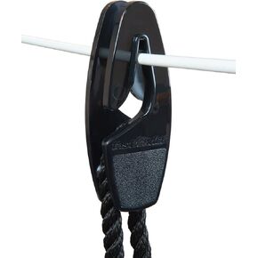 – Sail Black- The Original Single Handed Fender Hanger - Made from UV Resistant Plastic - Sold in Pairs