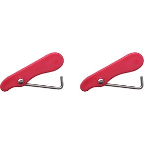 A & R Ice Hockey Figure Skate Wire Folding Lace Tightener Effortless (2-Pack)