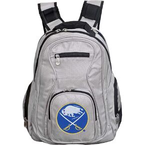 Denco NHL Voyager Laptop Backpack, 19-inches, Grey
