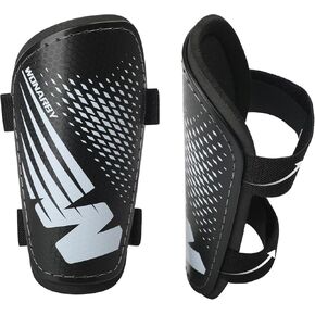 واقيات الساق للأطفال الشباب - واقي الساق للأولاد والبنات والمراهقين والأطفال الصغار من عمر 2 إلى 18 عامًا - معدات حماية وسادات ساق كرة القدم مع أشرطة قابلة للتعديل in Kuwait