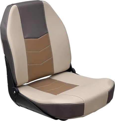 Wise 3340-1788 Quantum Series Fold Down Fishing Boat Seat, Jazz Black/Marble Grey/Charcoal in Kuwait