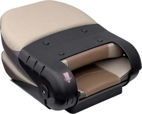 Wise 3340-1788 Quantum Series Fold Down Fishing Boat Seat, Jazz Black/Marble Grey/Charcoal in Kuwait