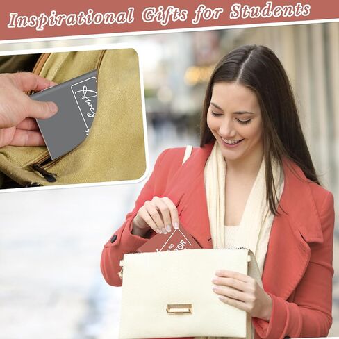 Fulmoon 100 Pcs Inspirational Notepads Pocket Motivational Notebook Mini Notebooks Small Lined Inspiring Journals Stocking Stuffers for Class Students Nurses Employees Team Gifts (Brown) in Saudi Arabia