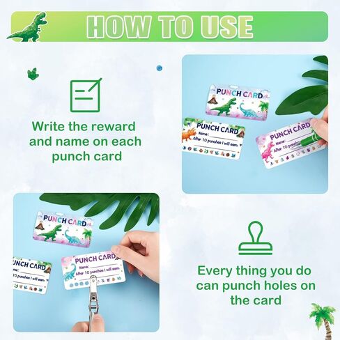 WERNNSAI 240 قطعة من بطاقات مكافآت الأطفال، بطاقات لكمة سلوك يونيكورن، مخطط مكافآت الطلاب، بطاقة حوافز تحفيزية لطلاب الفصول الدراسية والمعلمين واللوازم المدرسية in Kuwait