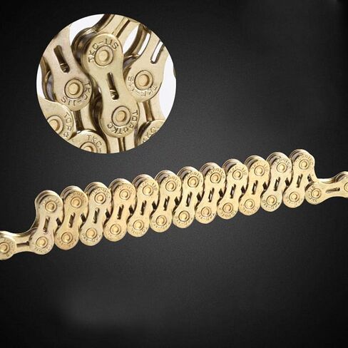 Bike Chain Alloy Road Racing/Mountain Bike 9 Speed Variable 116 Links Chain Replacement Accessory Part in Saudi Arabia