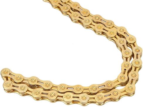Bike Chain Alloy Road Racing/Mountain Bike 9 Speed Variable 116 Links Chain Replacement Accessory Part in Saudi Arabia