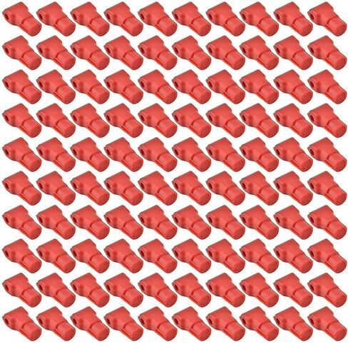 Zopsc 100 Pcs Retail Store Supermarket Mobile Phone Anti-Theft Hook Lock,4.5MM,6MM,7MM Special Magnetic Display Shelf Lock, Plastic Anti-Theft Deduction,for Supermarkets,Retail in Saudi Arabia