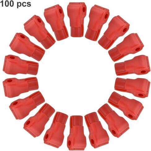 Zopsc 100 Pcs Retail Store Supermarket Mobile Phone Anti-Theft Hook Lock,4.5MM,6MM,7MM Special Magnetic Display Shelf Lock, Plastic Anti-Theft Deduction,for Supermarkets,Retail in Saudi Arabia
