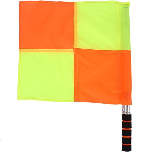 علم حكم كرة القدم Tgoon Linesman، علم الحكم الرياضي، مريح وسهل الإمساك، أعلام حكم كرة القدم المتينة للتدريب على الرياضة، أعلام حكم كرة القدم الرياضية in Saudi Arabia